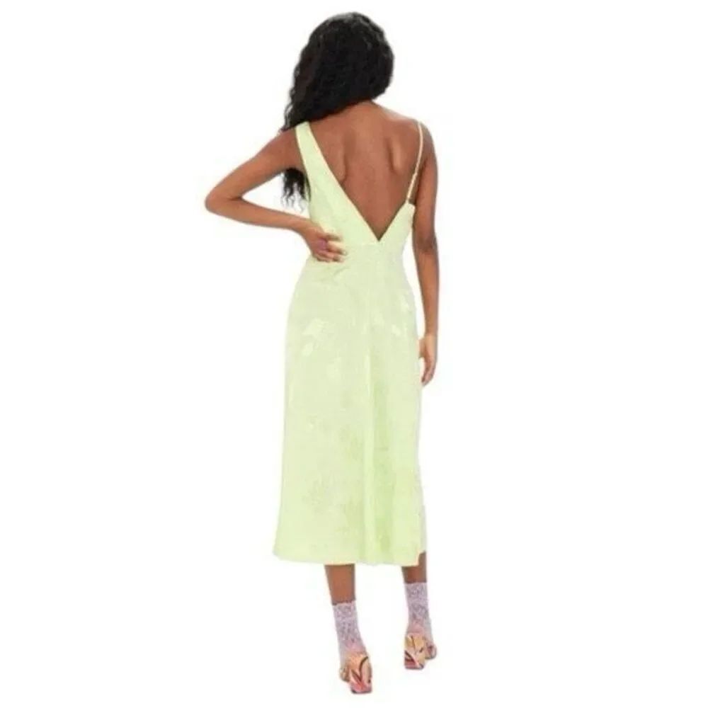 NWT For Love & Lemons Ilana Midi Dress In Green Size XS - Picture 7 of 13